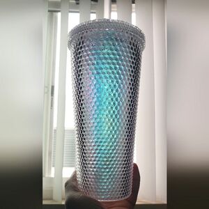 Iridescent Textured Tumbler